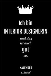 Kalender für Interior Designer / Interior Designerin