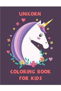 Unicorn Coloring Book For Kids