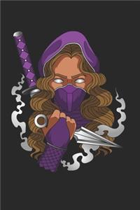 Ninja Girl Notebook - Anime Fans Journal Planner