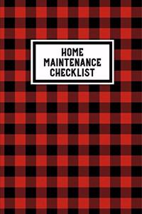 Home Maintenance Checklist