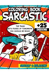 Sarcastic Coloring Book