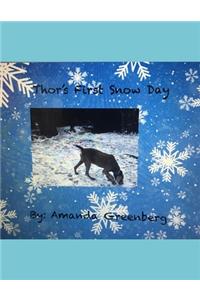 Thor's First Snow Day