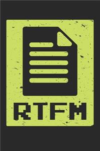 RTFM Read The Manual Geek