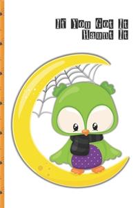 Halloween Lined Journal