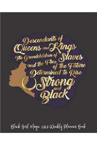 Black Girl Magic 2020 Weekly Planner Book