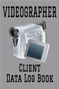 Videographer Client Data Log Book