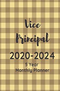 Vice Principal 2020-2024 5 Year Monthly Planner