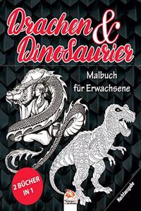 Drachen & Dinosaurier - Nachtausgabe - 2 Bücher in 1