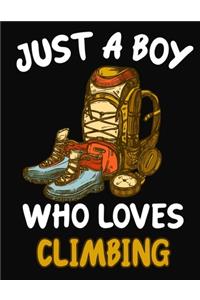 Just a Boy Who Loves Climbing