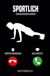 Sportlich Eingehender Anruf