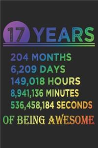 17 Years Of Being Awesome