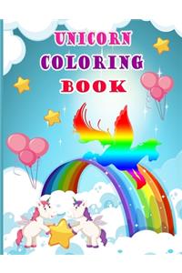 Unicorn coloring book