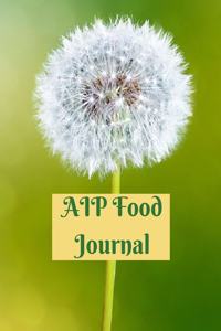 AIP Food Journal 3 Month Tracker