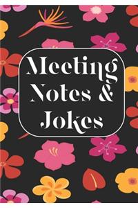 Meeting notes & Jokes