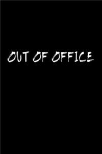 Out of Office Travel Meme Notebook
