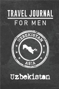 Travel Journal for Men Uzbekistan