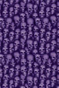 Skulls, Wall of the Macabre Journal Notebook