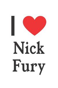 I Love Nick Fury: Nick Fury Designer Notebook