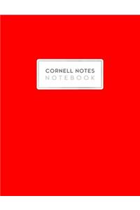 Cornell Notes Notebook