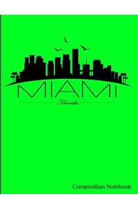 Miami Florida Composition Notebook