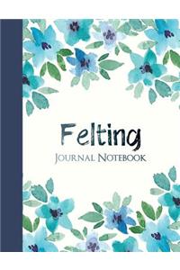 Felting Journal Notebook