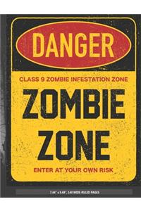 Zombie Zone Composition Book