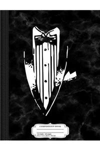 Black Tux Tuxedo Composition Notebook