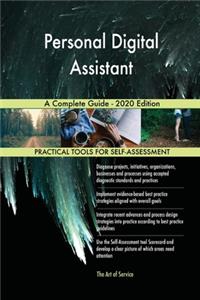 Personal Digital Assistant A Complete Guide - 2020 Edition