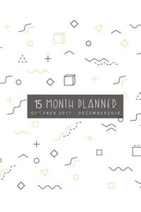 Planner 2017- 2018, Academic Planner Weekly And Monthly