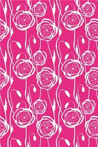 Bullet Journal Notebook Scribbly Flowers Pattern 5