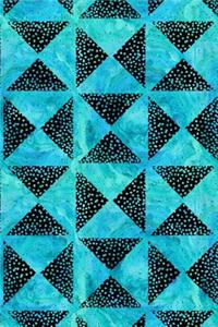 Journal Notebook Triangles With Dots Pattern 1