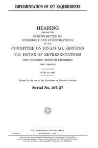 Implementation of EFT requirements
