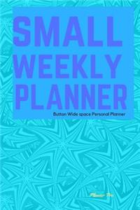 Button Small Weekly Planner