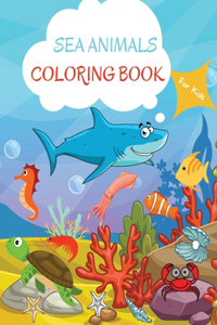 Sea Animals Coloring Book