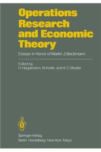 Operations Research and Economic Theory