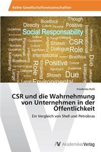 CSR und die Wahrnehmung von Unternehmen in der Öffentlichkeit