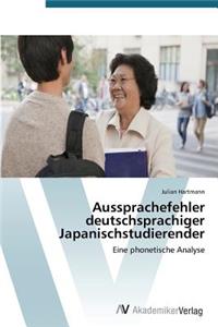 Aussprachefehler deutschsprachiger Japanischstudierender