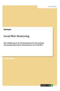 Social Web Monitoring