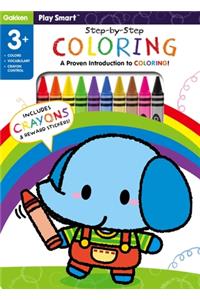 Play Smart Step-By-Step Coloring Age 3+