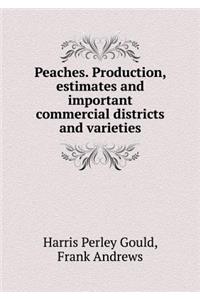 Peaches. Production, Estimates and Important Commercial Districts and Varieties