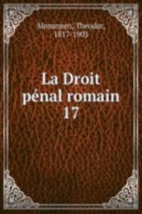 La Droit penal romain