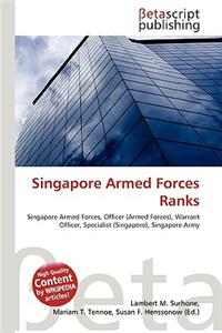 Singapore Armed Forces Ranks