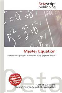Master Equation