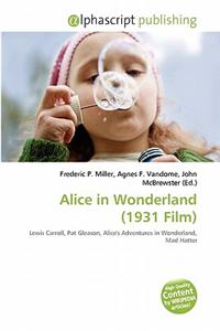 Alice in Wonderland (1931 Film)