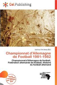 Championnat D'Allemagne de Football 1981-1982