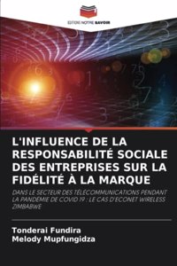 L'Influence de la Responsabilité Sociale Des Entreprises Sur La Fidélité À La Marque