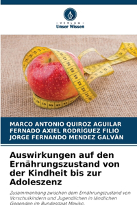 Auswirkungen auf den Ernährungszustand von der Kindheit bis zur Adoleszenz