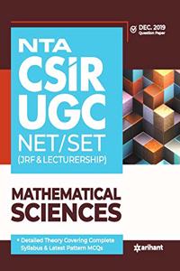 NTA CSIR UGC NET/SET ((JRF & LECTURERSHIP) Mathematical Sciences