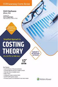 Simplified Approach to Costing Theory (For CA-IPCC & CWA INTER)