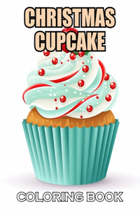 Christmas Cupcake Coloring Book